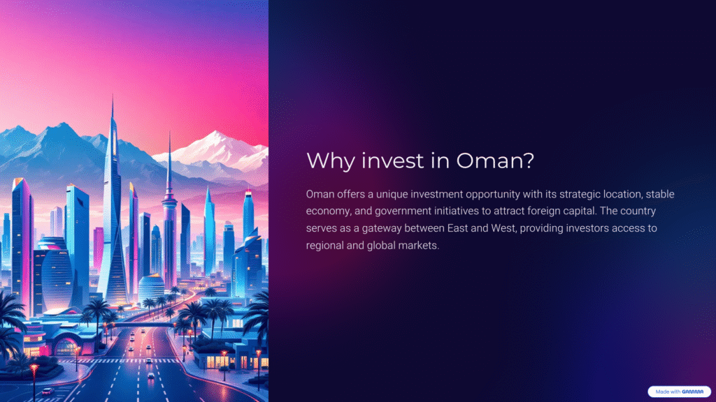 Types of legal structures for companies in Oman ⚖️🏢