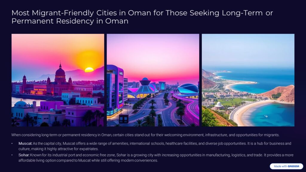 Oman golden visa eligibility and benefits explained