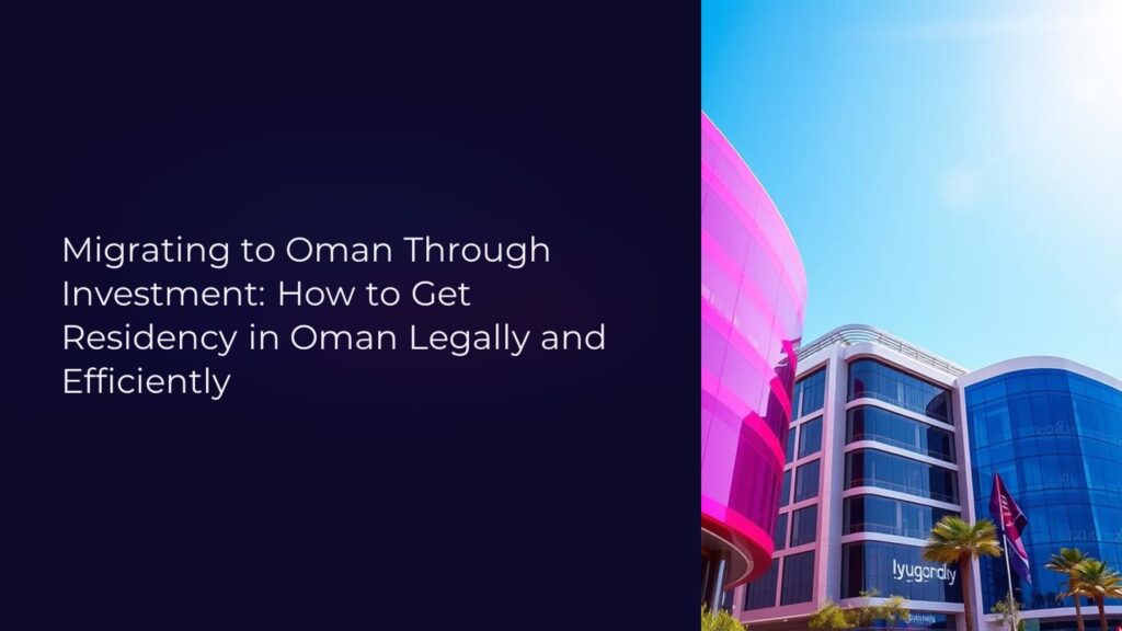 Sample Oman permanent residency visa card